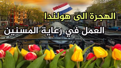 شركة هولندية تطلب عمال لمساعدتها في رعاية المسنين فرصة الهجرة والحصول على عقد عمل رسمي في هولندا