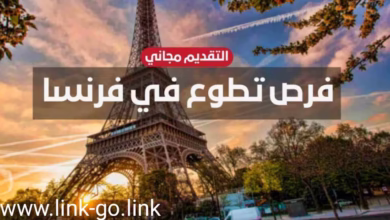 فرصة الهجرة الى فرنسا عن طريق برنامج التطوع شامل جميع التكاليف